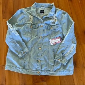 One 5 One jean jacket size 3X NWT